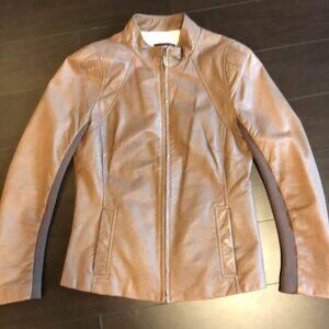Danier Tan Leather Jacket